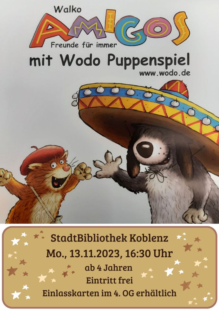 Wodo-Puppentheater im Rahmen der Kinder- und Jugendliteraturtage